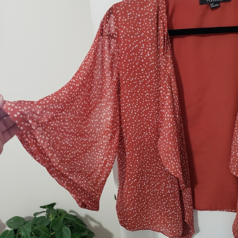 Forever 21 Open Blouse